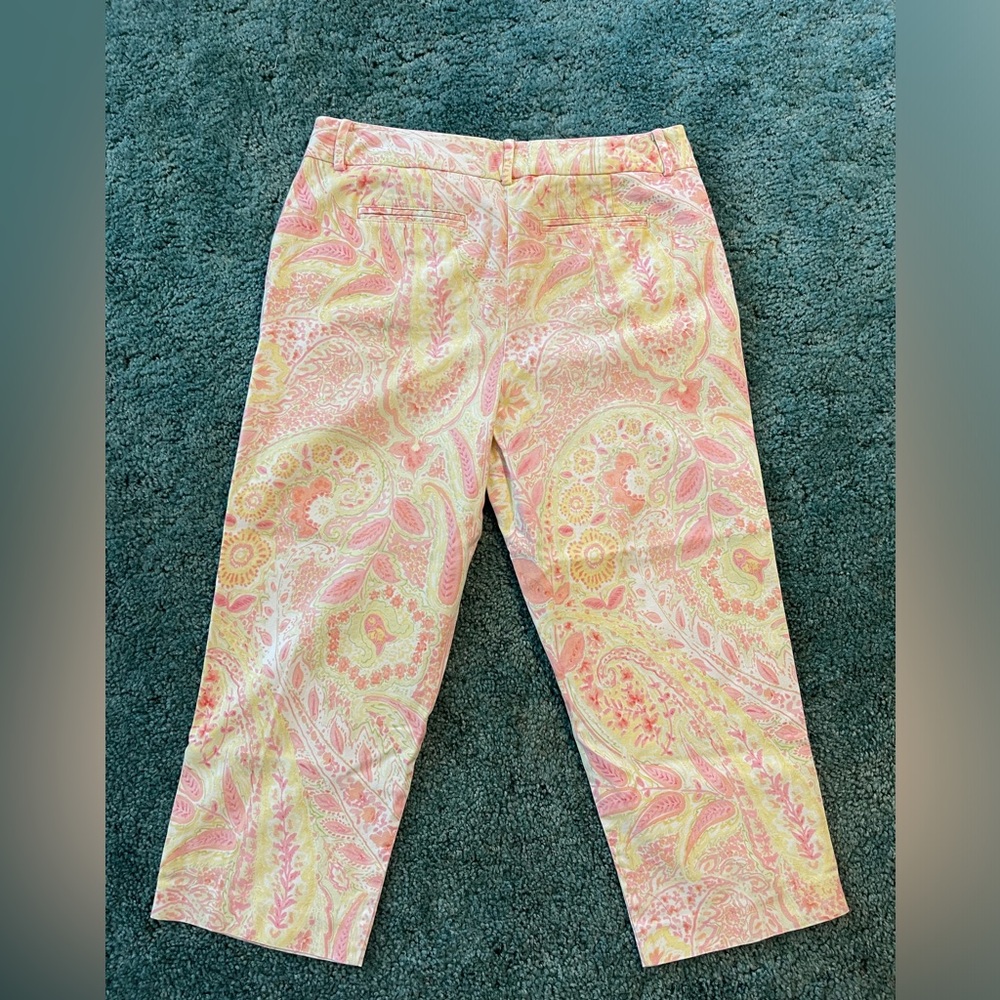 Talbots Capri Pattern Pants - Picture 2 of 4